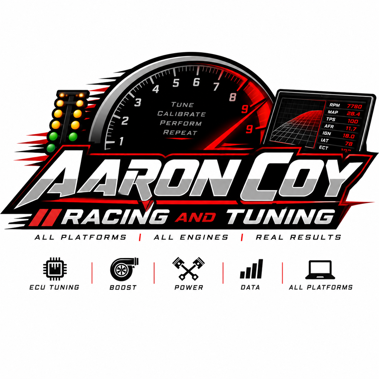 Aaron Coy Racing and Tuning logo